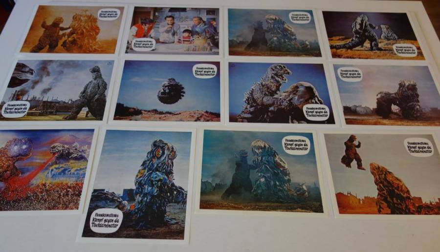 Godzilla vs. the Smog Monster re-release german lobby still set